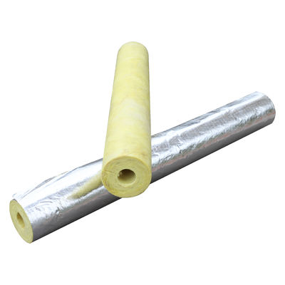 High-quality Wholesale Resistance Glass Wool Tube With Aluminum Foil Facing for HVAC and Industrial Piping Systems