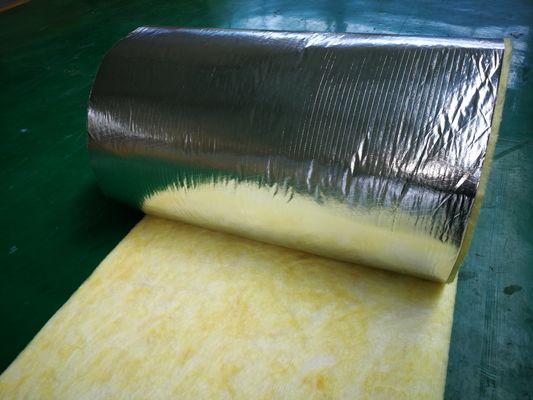 FANRYN Reflective Glass Wool Blanket High-Temp Aluminum Foil Facing for HVAC and Industrial Use