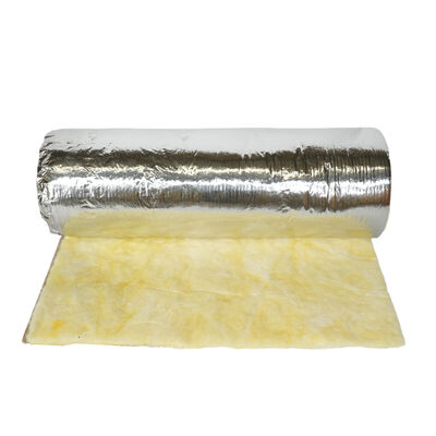 FANRYN Fiber Glass Wool for Roofing Heat Insulation Glass Wool Blanket Insulation Material With Aluminum Foil Facing