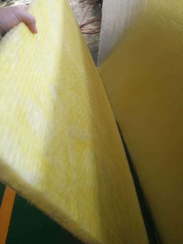 Bare Glasswool Board - High-Temp HVAC Acoustic Insulation Waterproof Reaction to Fire Class a